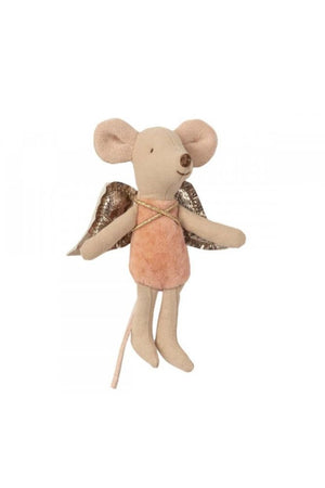 Souris Ange Rose Foncé | MAILEG