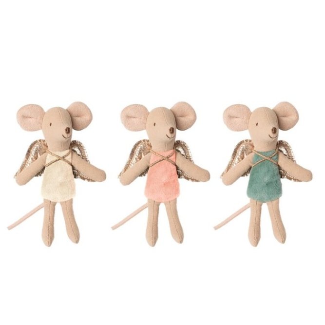 Souris Ange Rose Clair | MAILEG