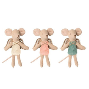 Souris Ange Rose Foncé | MAILEG