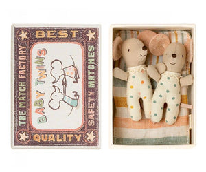 Souris Bébés jumeaux dans sa boîte | MAILEG