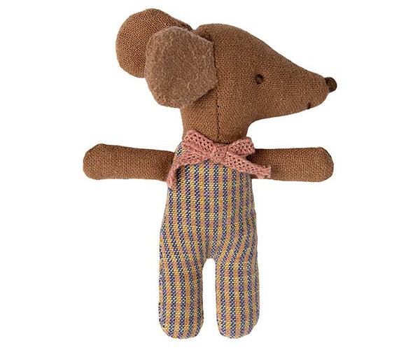 Souris Bébé 'Sleepy Wakey' Rose dans sa boîte | MAILEG