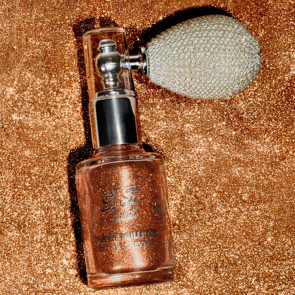 Spray poudre pailletée bronze | SI SI LA PAILLETTE
