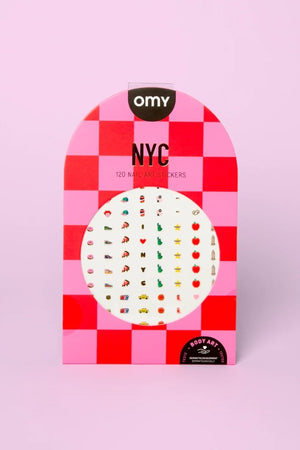 Stickers Nail Art 'NYC' | OMY