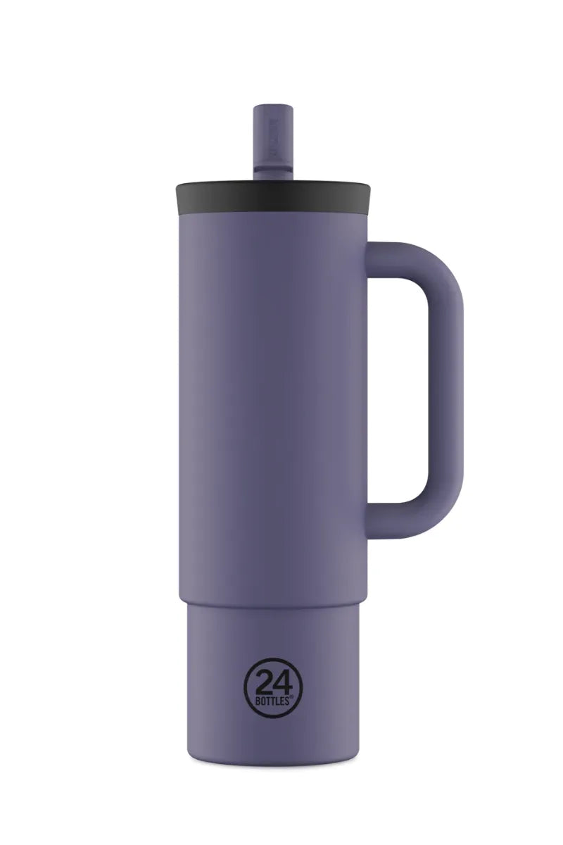 Straw Cup isotherme en inox 'Dusk' | 24 BOTTLES