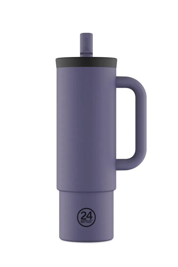 Straw Cup isotherme en inox 'Dusk' | 24 BOTTLES