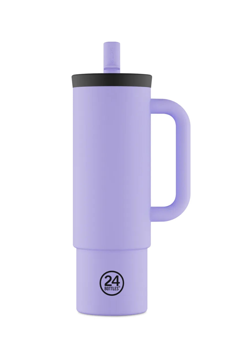Straw Cup isotherme en inox 'Erica' | 24 BOTTLES