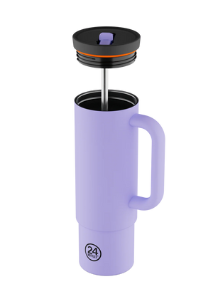 Straw Cup isotherme en inox 'Erica' | 24 BOTTLES