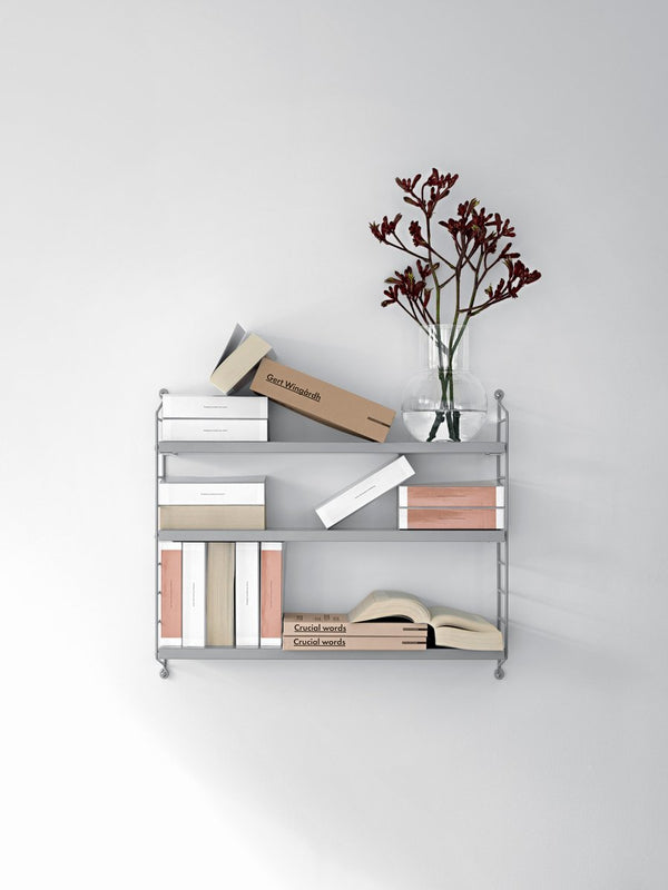 Etagère murale String Pocket gris | STRING FURNITURE