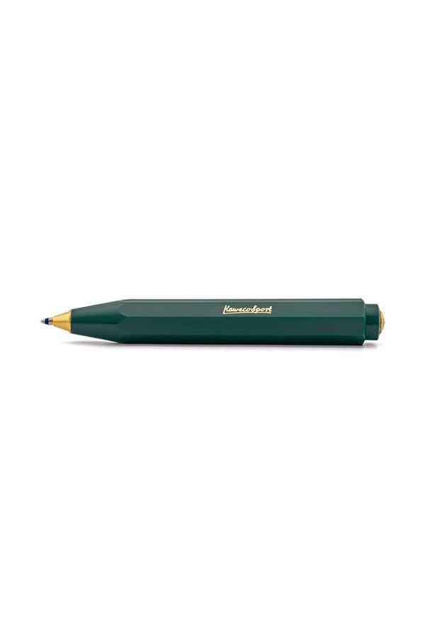 Stylo bille 'Classic Sport' Green | KAWECO