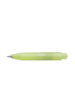 Stylo bille 'Frosted Sport' Fine Lime | KAWECO