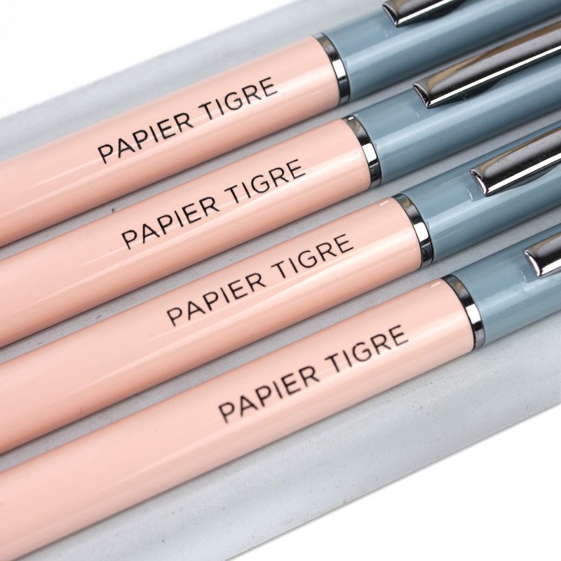 Stylo bille nude & zinc | PAPIER TIGRE