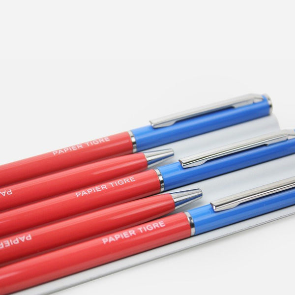 Stylo bille rouge & bleu | PAPIER TIGRE