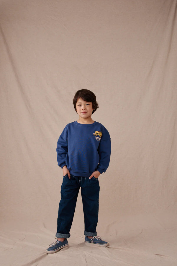 Sweat ‘Balloon' Mr & Mme Indigo | APACHES COLLECTIONS X MONSIEUR MADAME