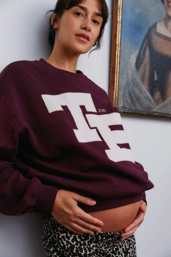 Sweat 'Old School TB' Grossesse | TAJINEBANANE