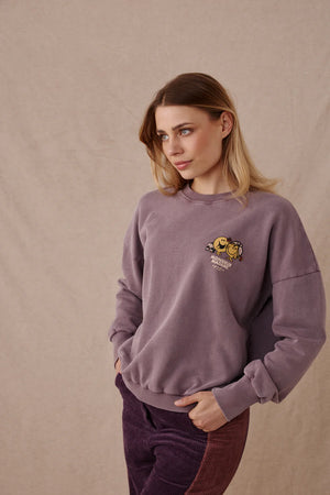 Sweat 'Riya' Mr & Mme Taupe | APACHES COLLECTIONS X MONSIEUR MADAME
