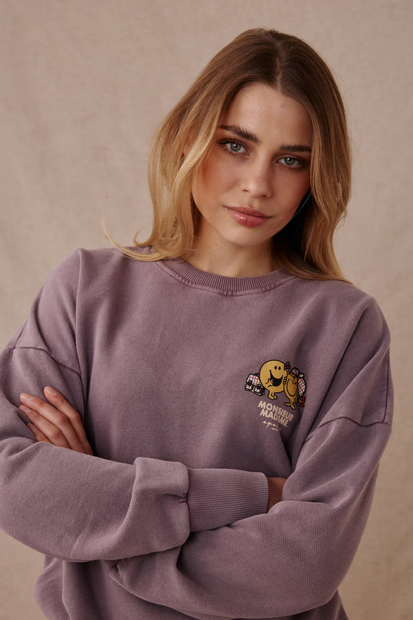 Sweat 'Riya' Mr & Mme Taupe | APACHES COLLECTIONS X MONSIEUR MADAME