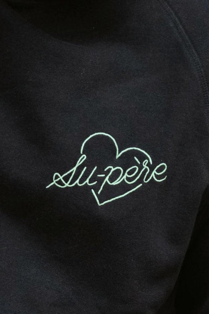 Sweat 'Su-père' Noir | TAJINEBANANE