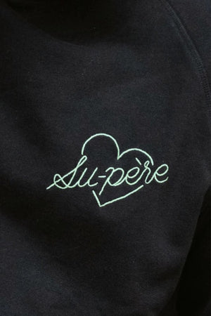 Sweat 'Su-père' Noir | TAJINEBANANE