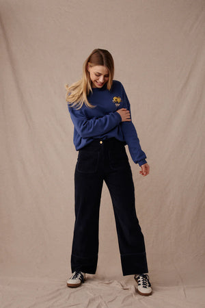 Sweat 'Sunday' Mr & Mme Indigo | APACHES COLLECTIONS X MONSIEUR MADAME