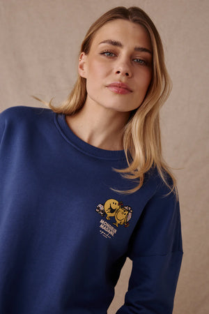 Sweat 'Sunday' Mr & Mme Indigo | APACHES COLLECTIONS X MONSIEUR MADAME