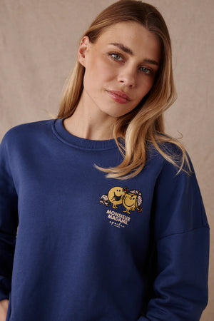 Sweat 'Sunday' Mr & Mme Indigo | APACHES COLLECTIONS X MONSIEUR MADAME