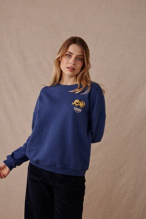 Sweat 'Sunday' Mr & Mme Indigo | APACHES COLLECTIONS X MONSIEUR MADAME