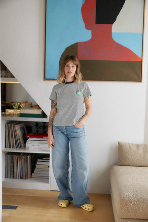 T-shirt d'allaitement 'Mama'rinière' Milk | TAJINEBANANE