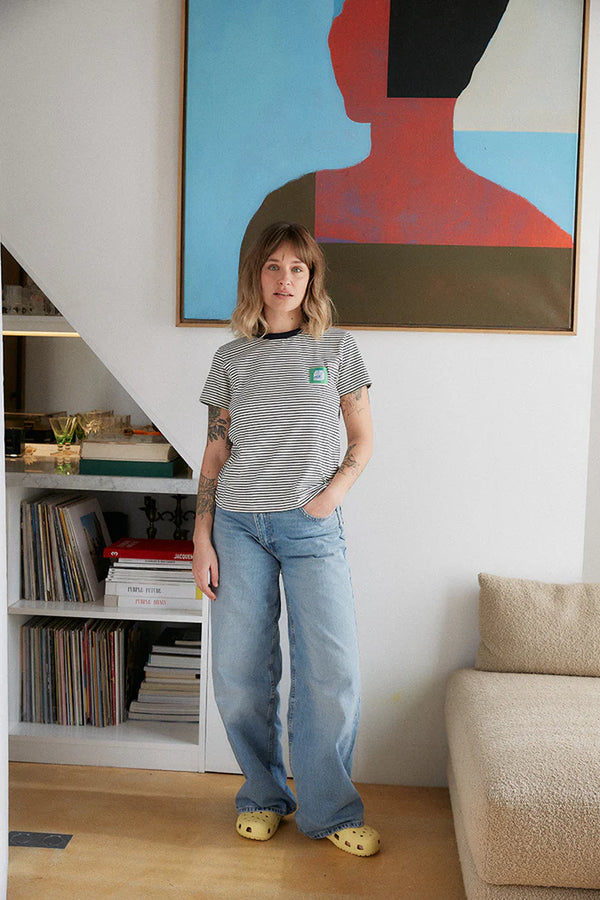 T-shirt d'allaitement 'Mama'rinière' Milk | TAJINEBANANE