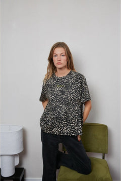 T-shirt d'allaitement 'Lait'opard' | TAJINEBANANE