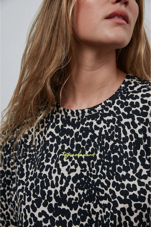 T-shirt d'allaitement 'Lait'opard' | TAJINEBANANE