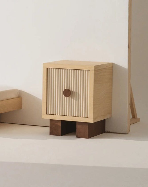 Table de nuit Wood | HEJU X NOBODINOZ
