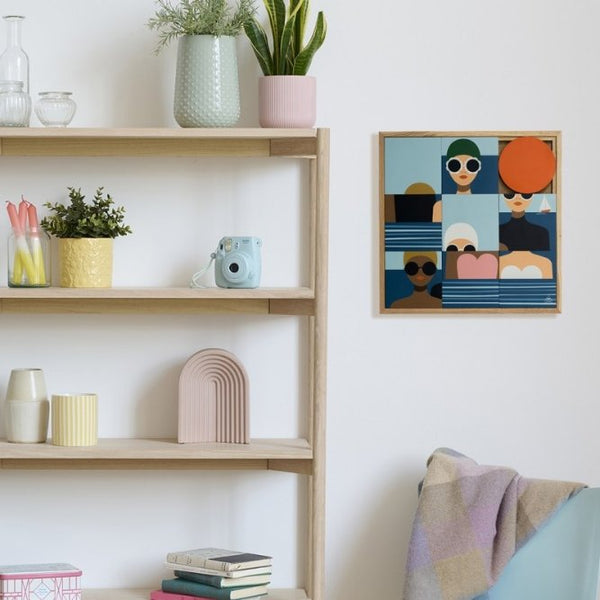 Tableau 'Les Baigneuses' | TAQUIN X LES PETITS YÉYÉS