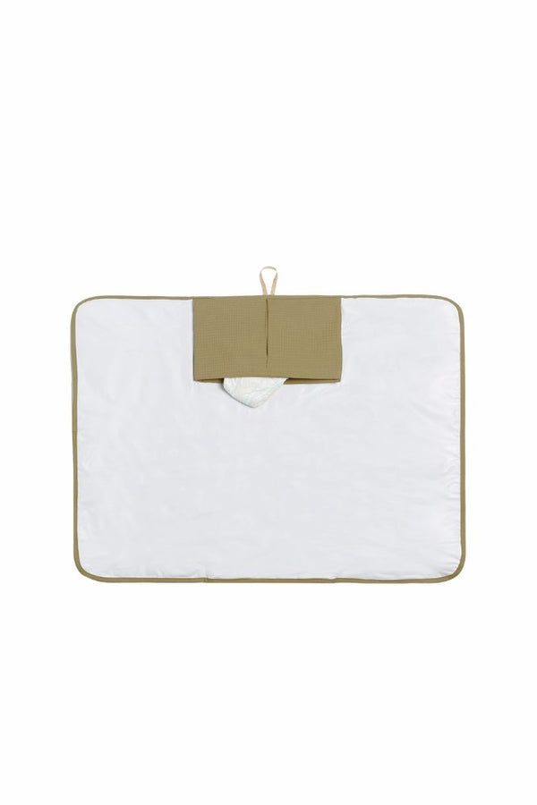 Tapis à langer Mozart 'Opera' Olive Green | NOBODINOZ