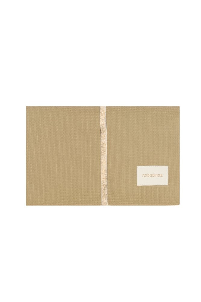 Tapis à langer Mozart 'Opera' Olive Green | NOBODINOZ