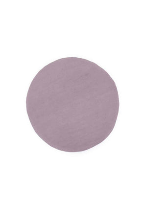 Tapis rond 'Kali' 80cm en laine feutrée | MUSKHANE
