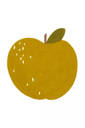 Tapis Pomme en laine feutrée | MUSKHANE