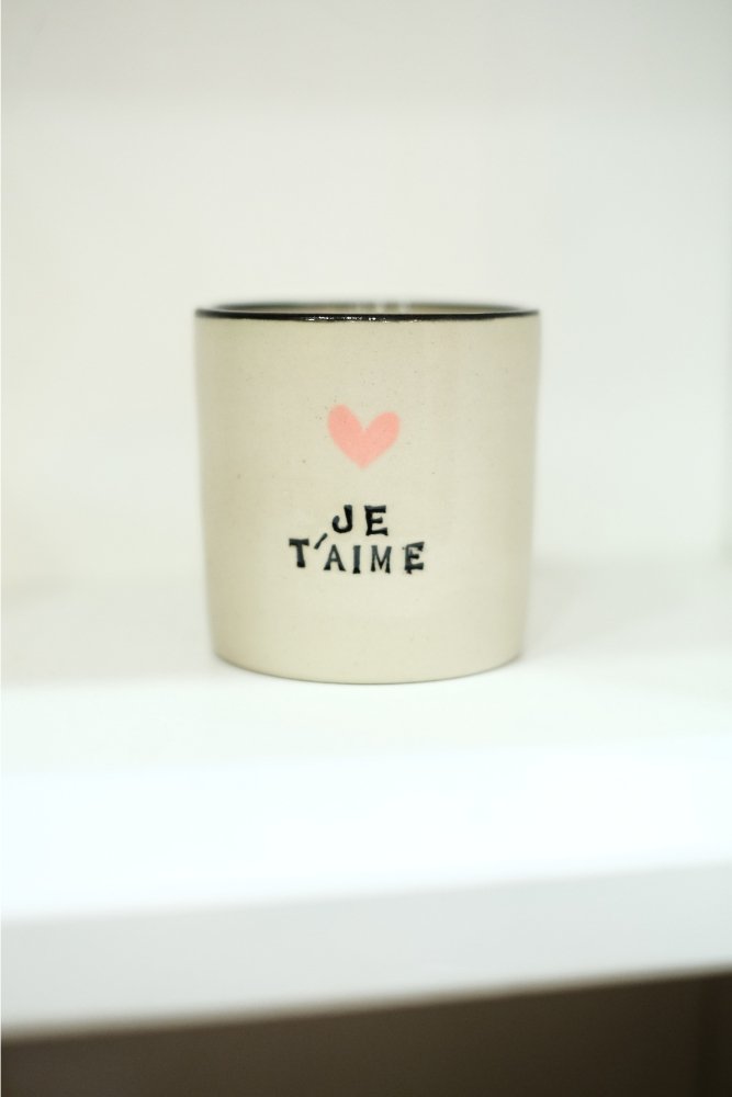 Tasse Messagère 'Je t'aime' | 1100 DEGRES