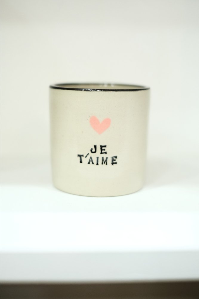 Tasse Messagère 'Je t'aime' | 1100 DEGRES
