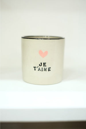 Tasse Messagère 'Je t'aime' | 1100 DEGRES
