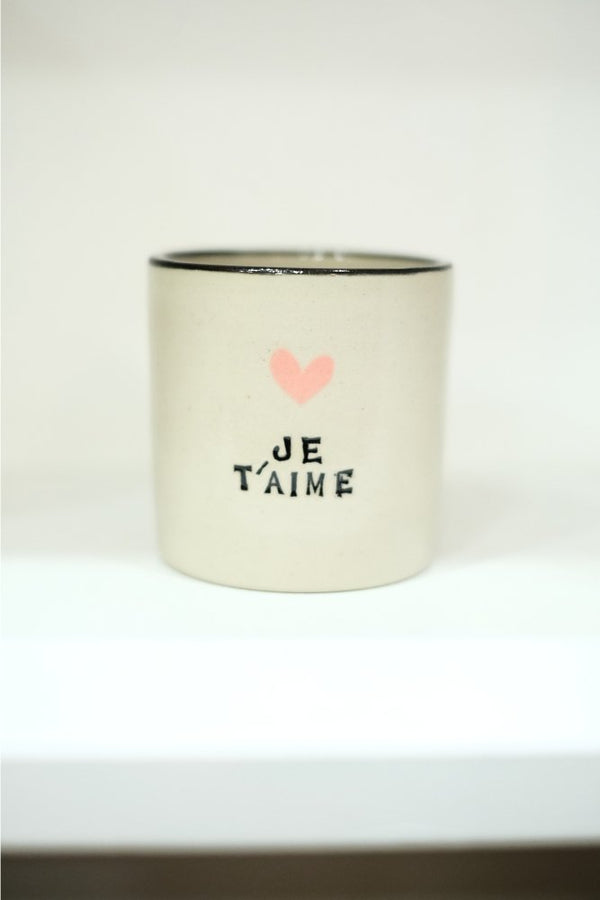 Tasse Messagère 'Je t'aime' | 1100 DEGRES