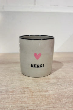 Tasse Messagère 'Merci' | 1100 DEGRES