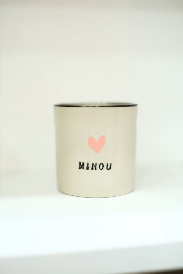 Tasse Messagère 'Minou' | 1100 DEGRES