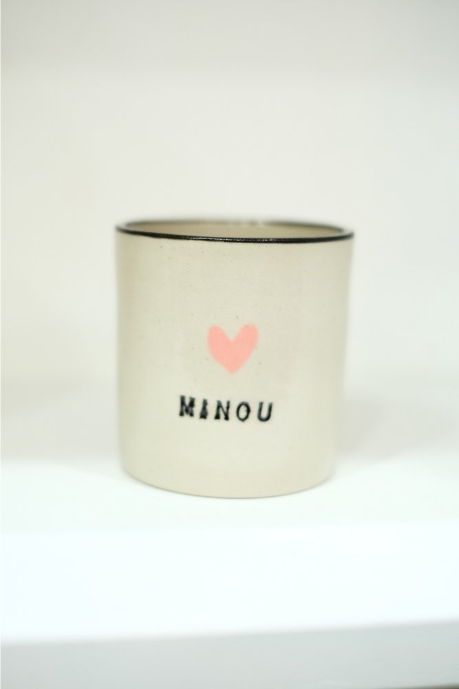 Tasse Messagère 'Minou' | 1100 DEGRES