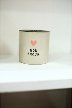 Tasse Messagère 'Mon amour' | 1100 DEGRES