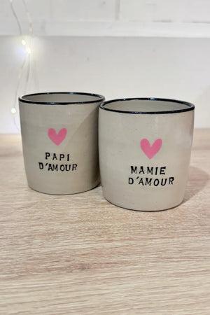 Tasse Messagère 'Mamie d'amour' | 1100 DEGRES