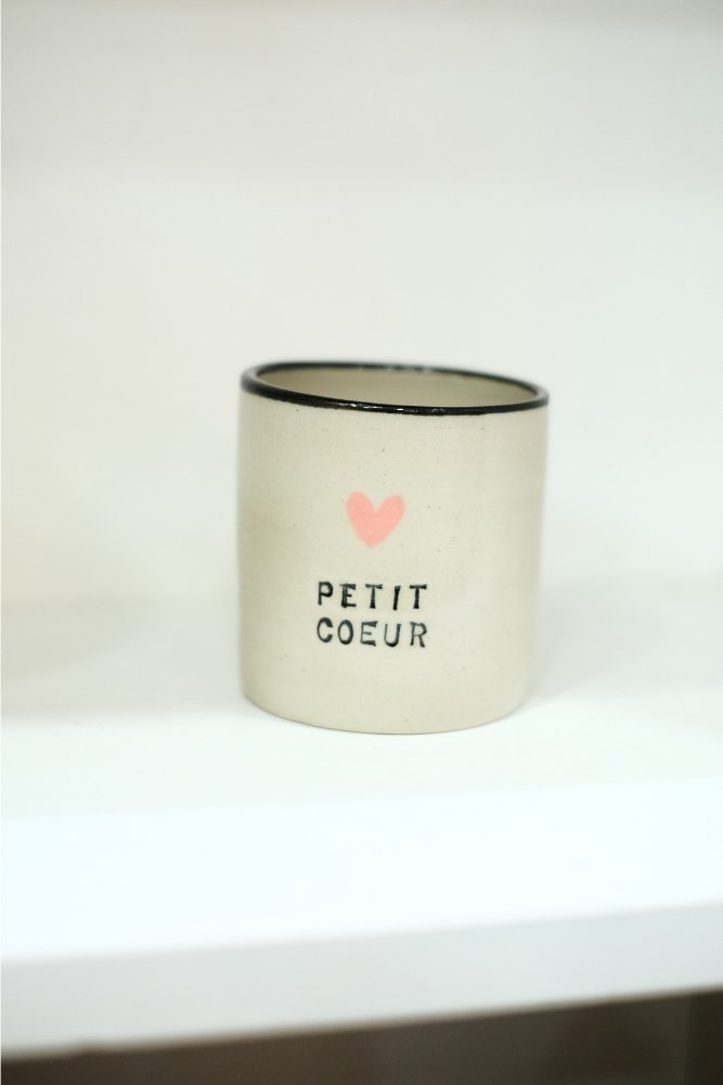 Tasse Messagère 'Petit Coeur' | 1100 DEGRES