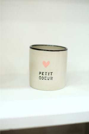 Tasse Messagère 'Petit Coeur' | 1100 DEGRES