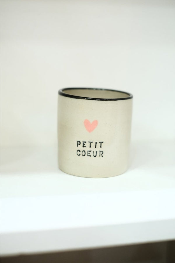 Tasse Messagère 'Petit Coeur' | 1100 DEGRES
