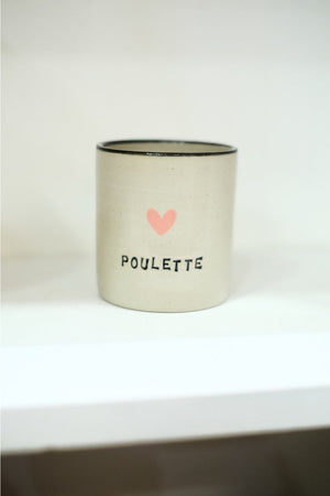 Tasse Messagère 'Poulette' | 1100 DEGRES