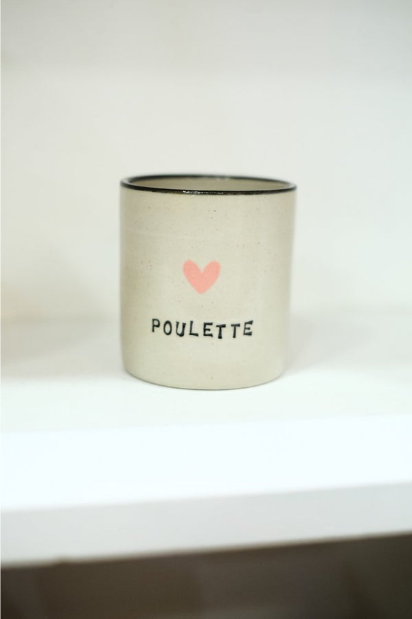 Tasse Messagère 'Poulette' | 1100 DEGRES